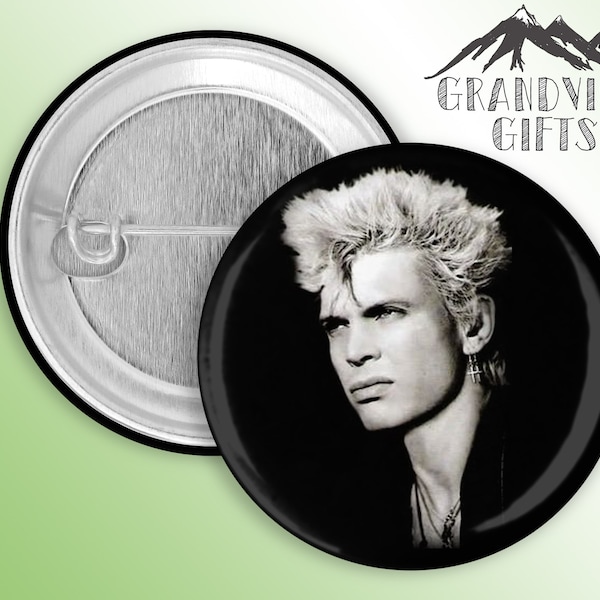 Billy Idol 1.5" pinback button