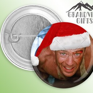 John McLane in Diehard handmade 1.5&quot; pinback button