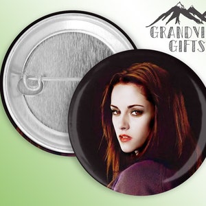 Twilight Bella Swan!  1.5&quot; pinback button, Kristen Stewart