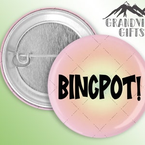 Bingpot!! handmade 1.5&quot; pinback button, Captain Holt, Brooklyn 99