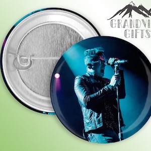 Nick Anderson  1.5&quot; pinback button, The Wrecks