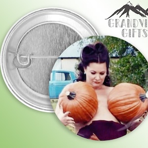 Got your Pumpkins! 1.5&quot; handmade pinback button