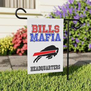 Bills Mafia Garden Flag; Buffalo Bills Fan Must-Have