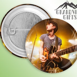Elijah Hewson!!  1.5&quot; pinback button, Inhaler in concert