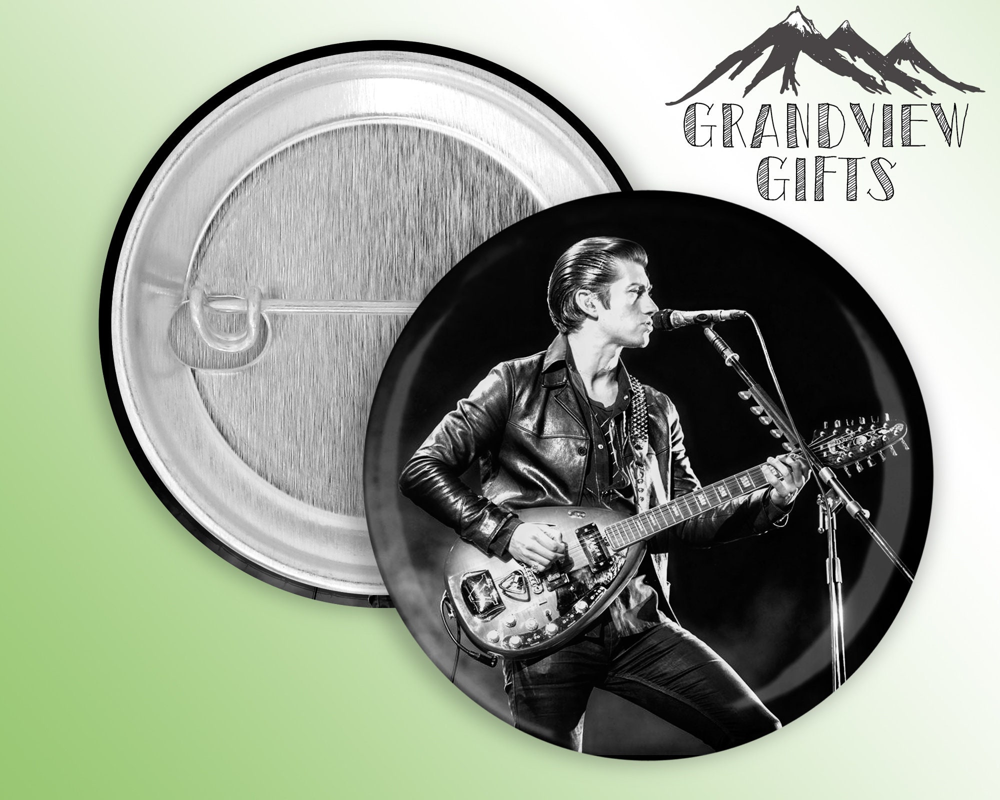 Arctic Monkeys 1 5 Pinback Button Alex Turner Etsy