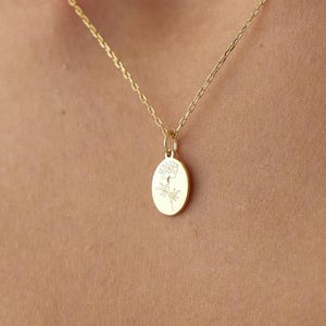 Dainty Birth Flower Necklace, 14k Gold Birth Flower Necklace, Bouquet Necklace, Personalized Gift, Birth Flower Family Gift, Mothers Gift