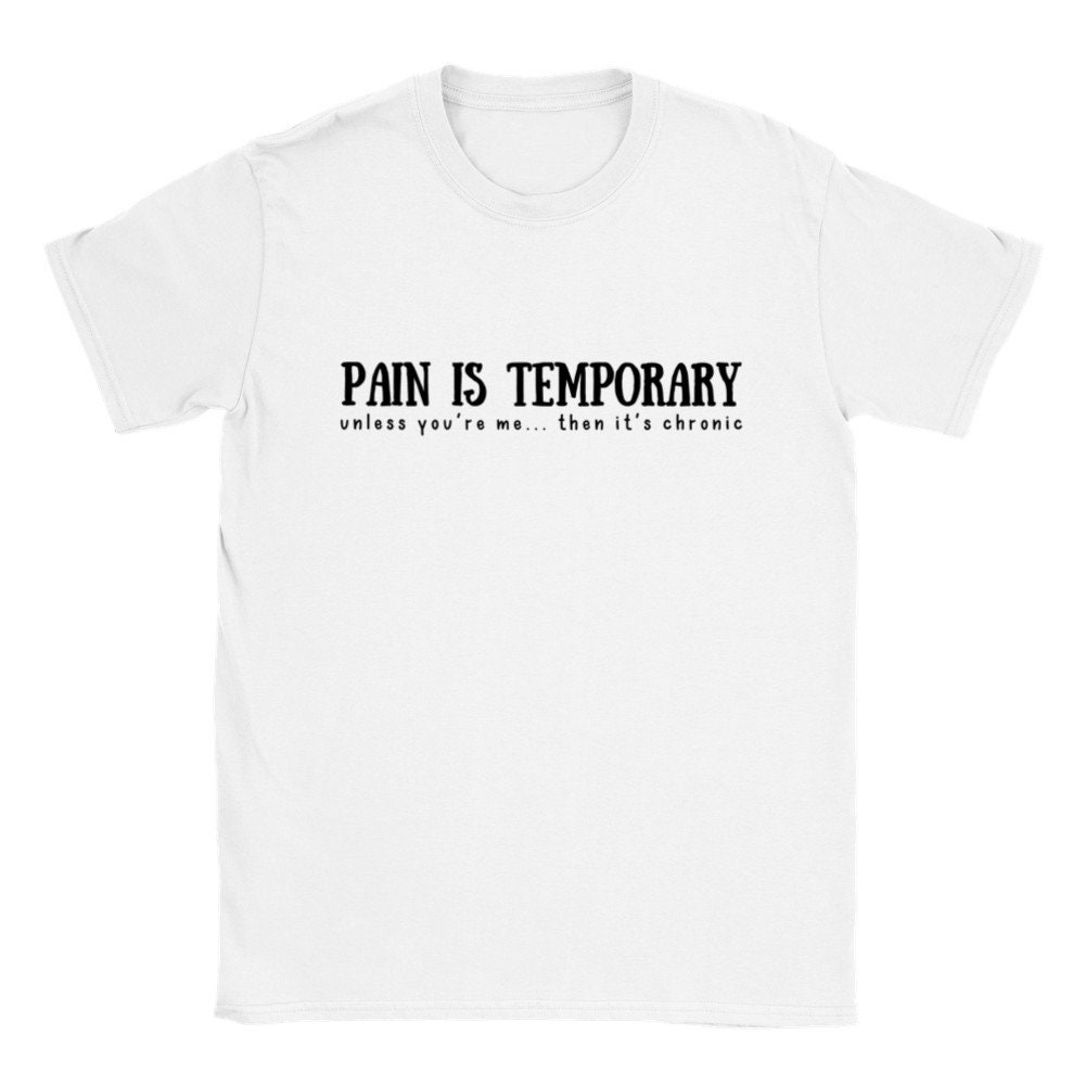 Chronic Pain Unisex Spoonie T-shirt Chronic Illness - Etsy UK