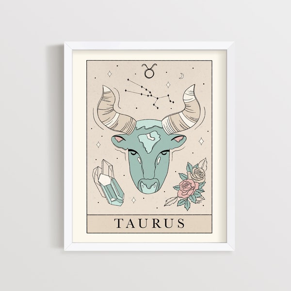 Taurus Art - Etsy