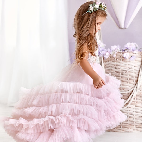 Blush Pink Dress Etsy