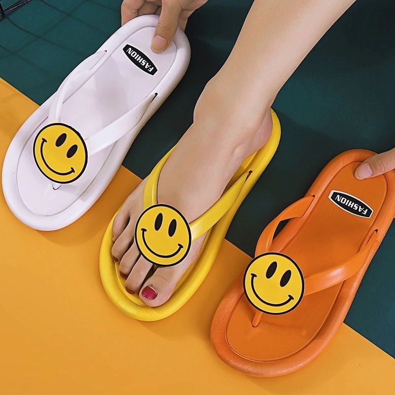 smiley face slippers amazon