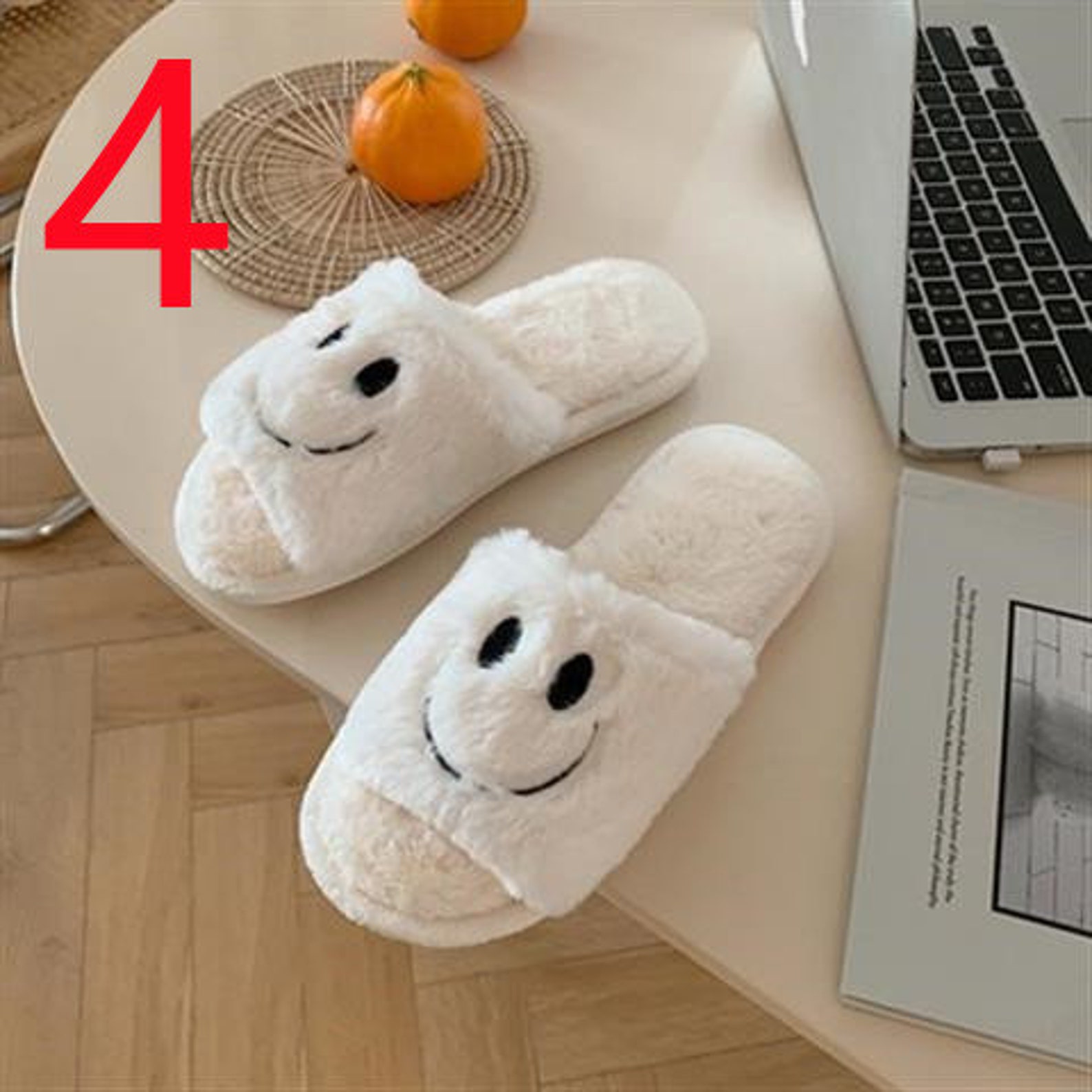 smiley face slippers amazon