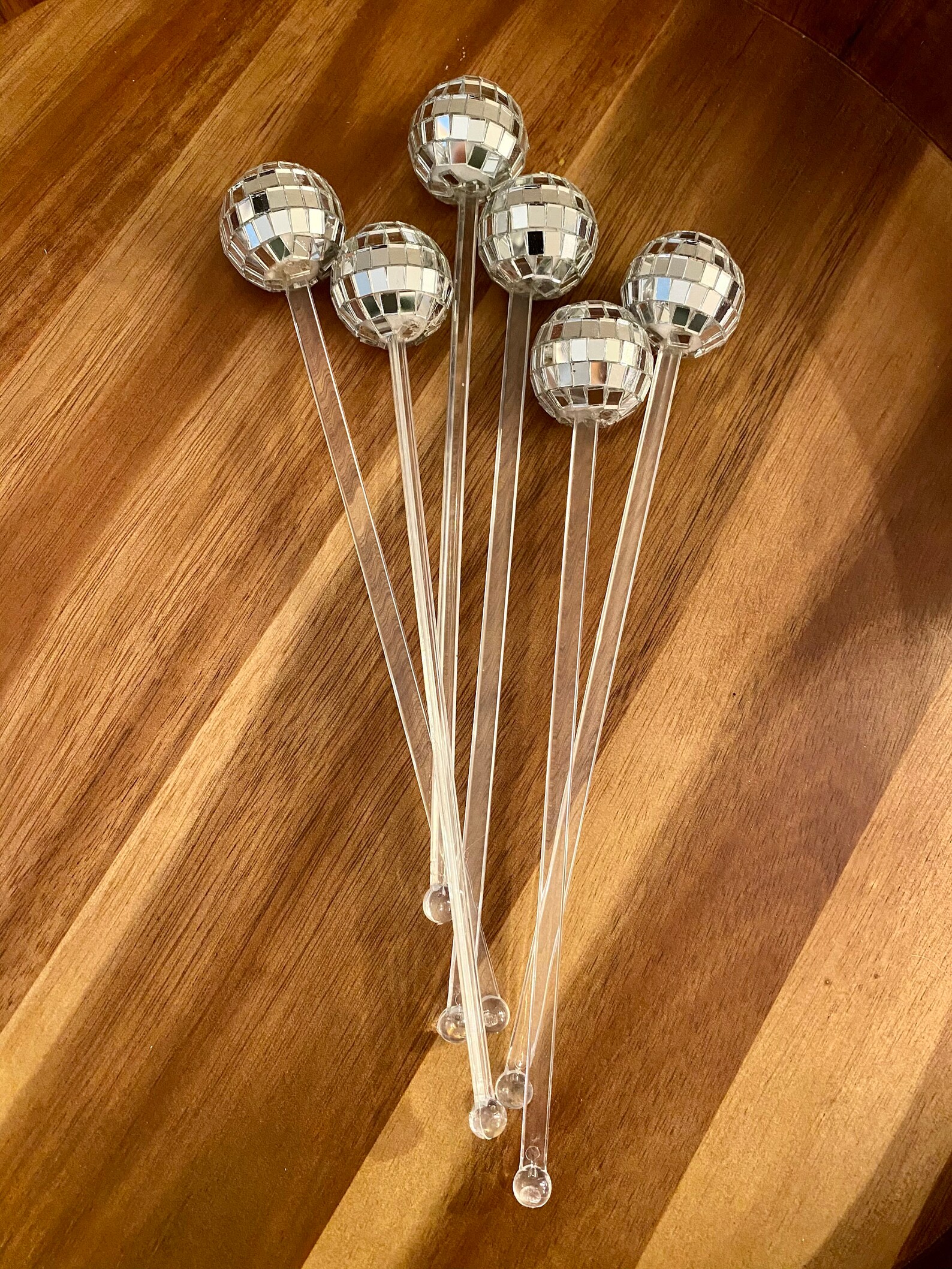 Disco Stir Sticks Etsy