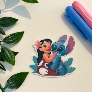 Lilo and Stitch Inspired Sticker