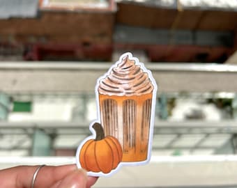 Pumpkin Spice Latte Sticker