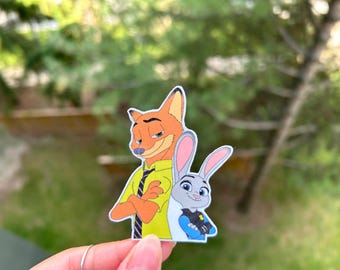 Zootopia Inspired Sticker