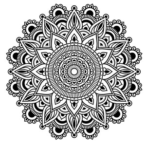 200+ Beautiful Mandala Colouring Pages
