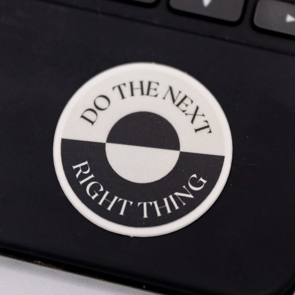 Do The Next Right Thing Sticker, Eating Disorder Recovery Sticker, Anorexia Recovery Sticker, ARFID Recovery Sticker, Bulimia Recovery