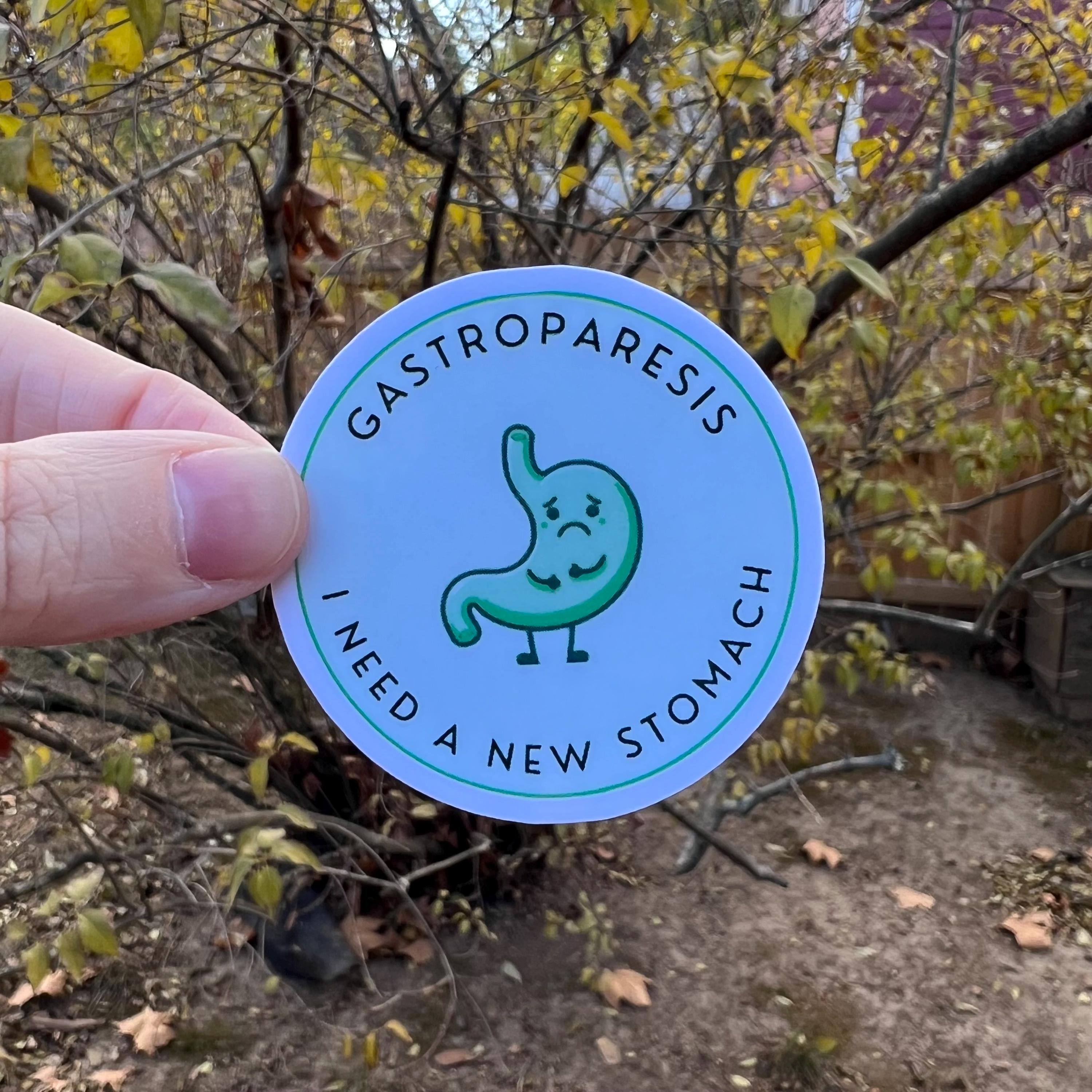 Fun Chronic Illness Awareness Sticker, POTS Awareness, Gastroparesis ...
