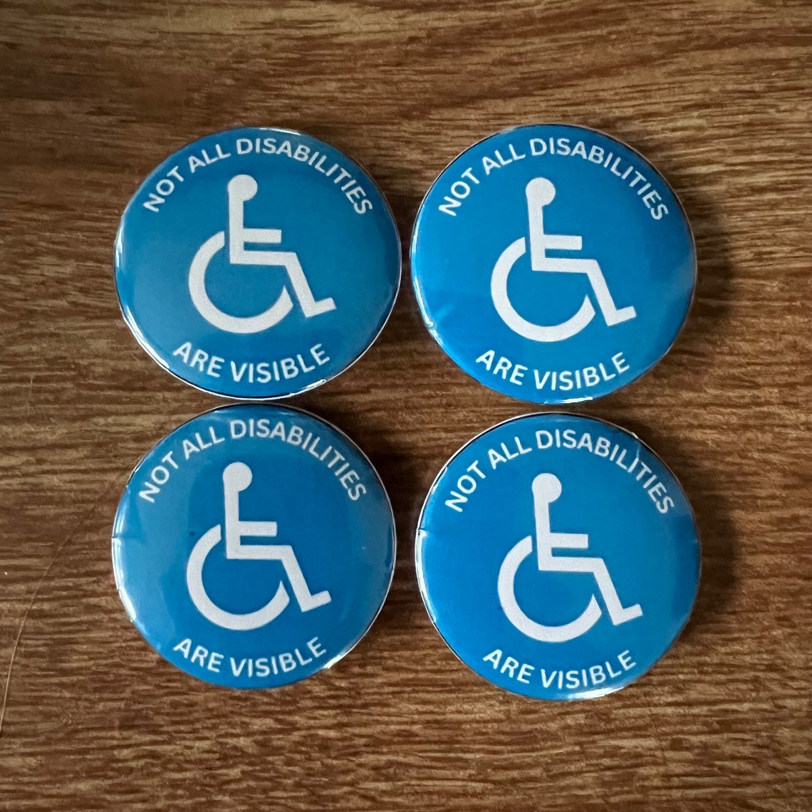 Not All Disabilities Are Visible Button, Disability Button, Invisible ...