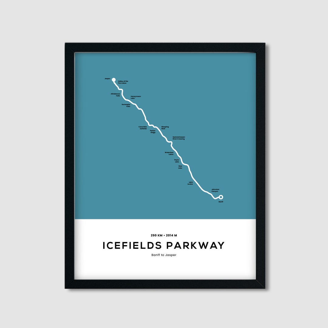 icefields-parkway-trail-map-trail-map-print-banff-print-etsy