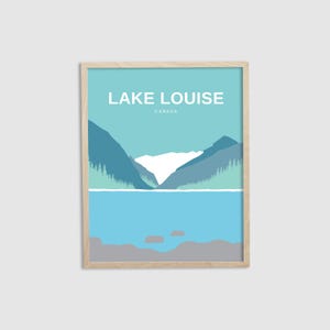 Lake Louise Print - Banff Print - Banff National Park - Canadian Rockies Print - 8&quot;x10&quot;, 12&quot;x16&quot;, 16&quot;x20&quot; - Made in Banff