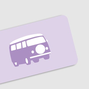 Mini Notes Camper Van - Thank You Notes - Minimalist Stationery - Lunch Box Notes - Bulk Card Pack - Wedding Thank You - Blank Stationery