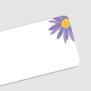Mini notes coins arrondis - Notes de remerciement - Notes de boîte à lunch - Paquet de cartes en vrac - Merci de mariage - Papeterie vierge