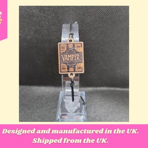 Vampyr - Buffy - Vampire Slayer - Wooden - Digital Art - Bracelet