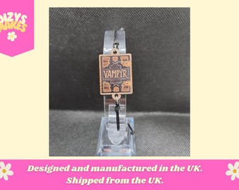 Vampyr - Buffy - Cazavampiros - Madera - Arte digital - Pulsera