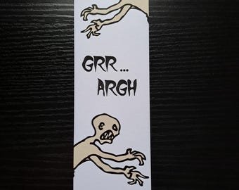 Marcapáginas - Vampiro - ¡Grr...Argh! - Buffy la cazavampiros - Regalo - Arte digital