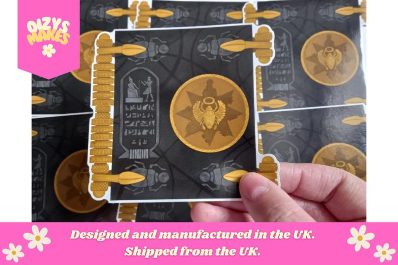 Groot - Book of the Dead - vinylsticker - sticker - laptop - waterfles - The Mummy afbeelding 2