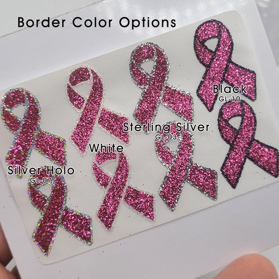 cancer pink ribbon border