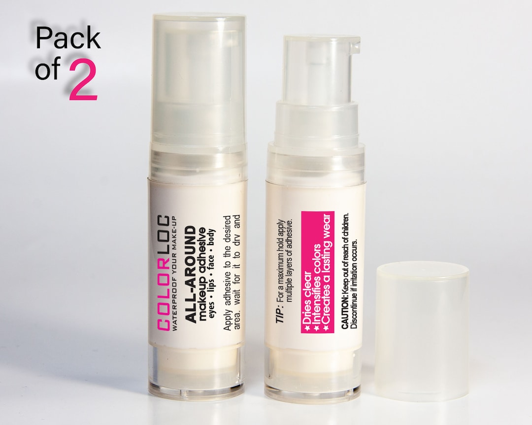Colorloc Glitter Makeup Adhesive: Face & Body Primer - Etsy