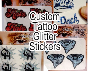 Custom Made-to-Order Logo Tattoo Stickers #4, Send us your Artwork!