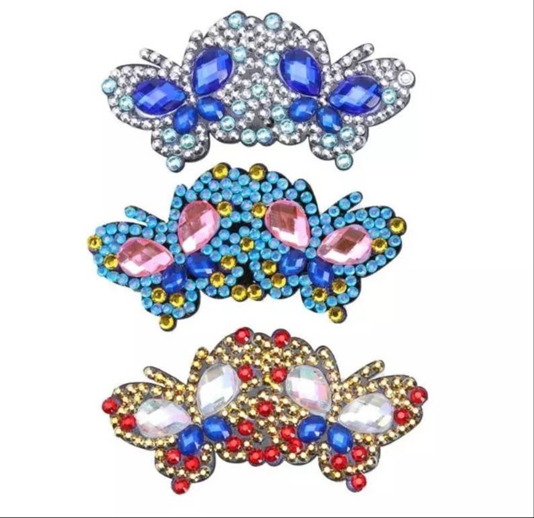 Diamond Painting Hair Bar Kit Etsy