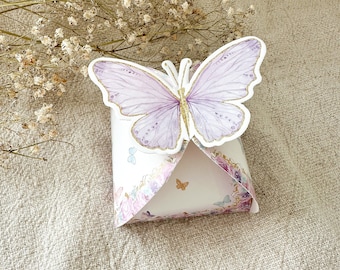 Gift box for jewelry & small gifts butterfly