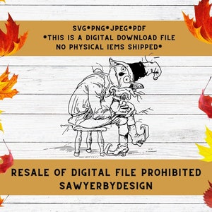 Scarecrow svg, Halloween Clipart, Fall PNG Thanksgiving Svg silhouette Autumn Svg digital Vector PNG cut file Scarecrow printable,