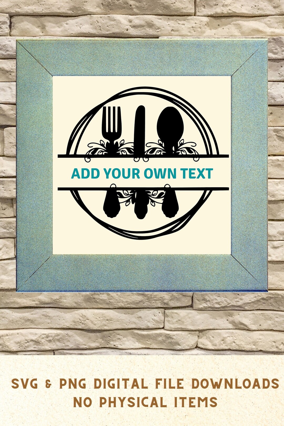 Farmhouse Kitchen Monogram SVG, Farmhouse PNG, Cut Files, Farmhouse ...