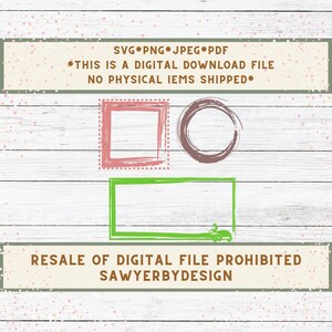 Picture Frame SVG Bundle - Custom Picture Frame SVG -personalized picture frame Cut File - family picture frame - Digital Download - Cricut