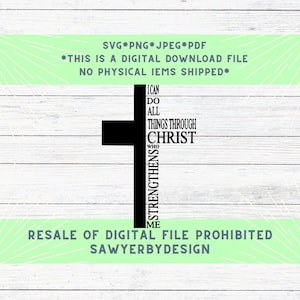 Cross svg, Jesus svg png, Cross Bibe Scripture svg, Cross Jesus Love SVG, Bible Verse, Cut Files for Cricut, Religious SVG God Faith Digital