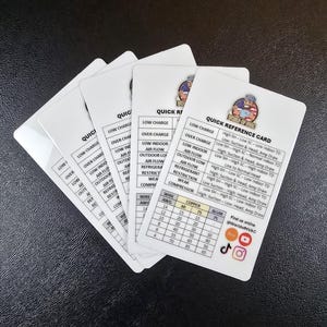 5 pack - HVAC Quick Reference Card