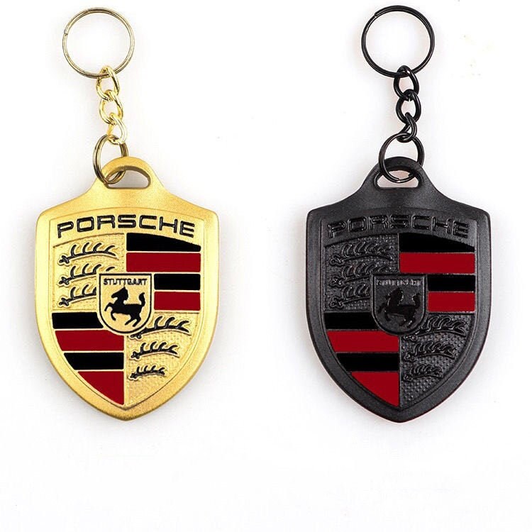 PorscheStuttgartKeychain metal brand new Porsche Porsche Etsy