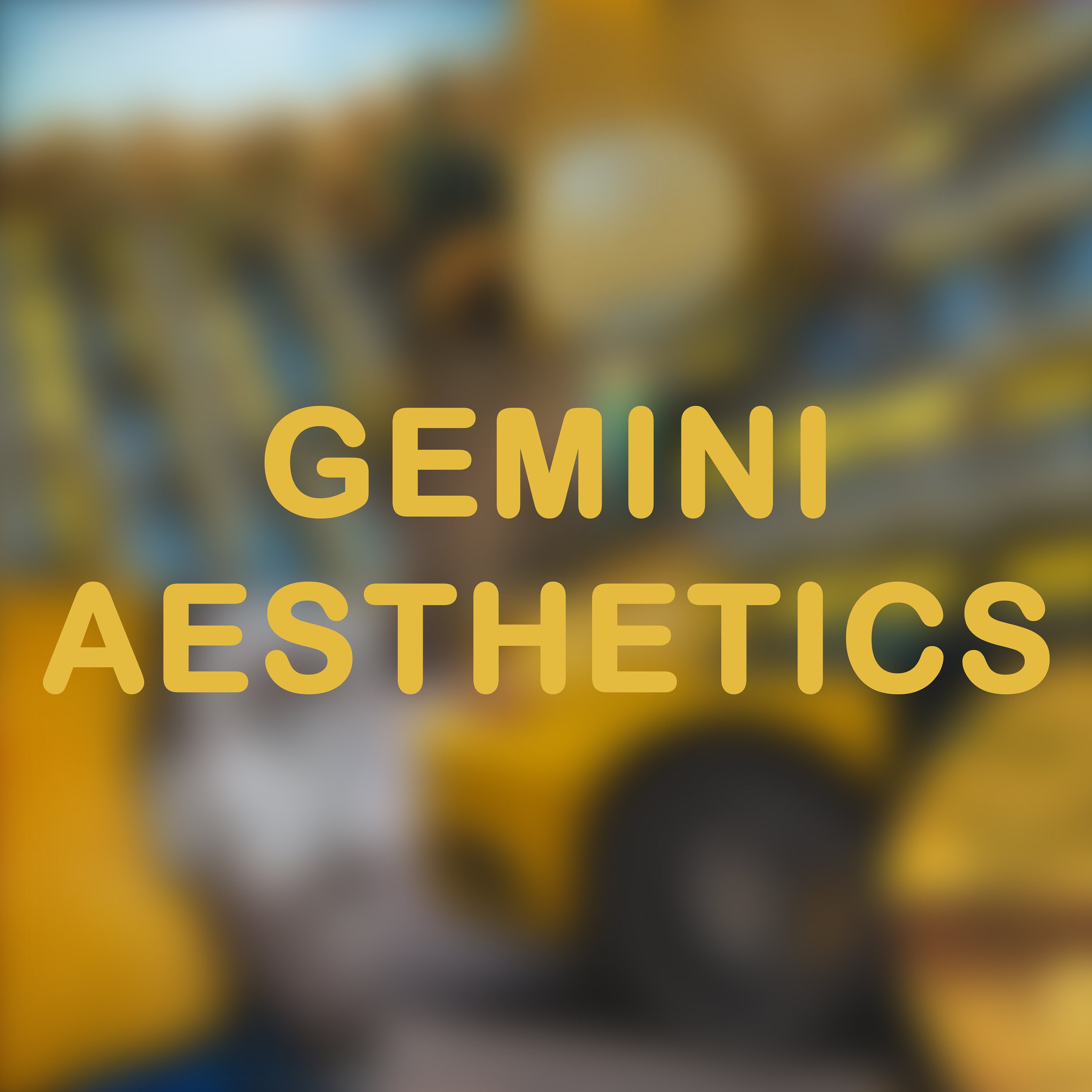 Yellow Gemini Aesthetic Image Pack 5 images Etsy