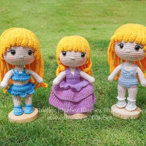 Pop Star Crochet Doll, Look alike Doll, Singer Plush Doll, Celebrity Amigurumi Doll, Gift celebrity, Custom Outfit Collectibles