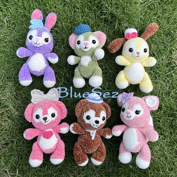 Plush Gifts, Hero Series Crochet Plushies, Stuffed Cute Toys