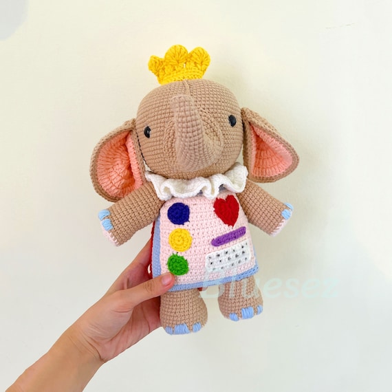 It Takes Two Crochet Cutie the Elephant Inspired Dolls 