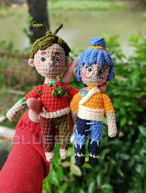 Crochet It Takes Two Inspired Plush Doll May and Cody Plush 