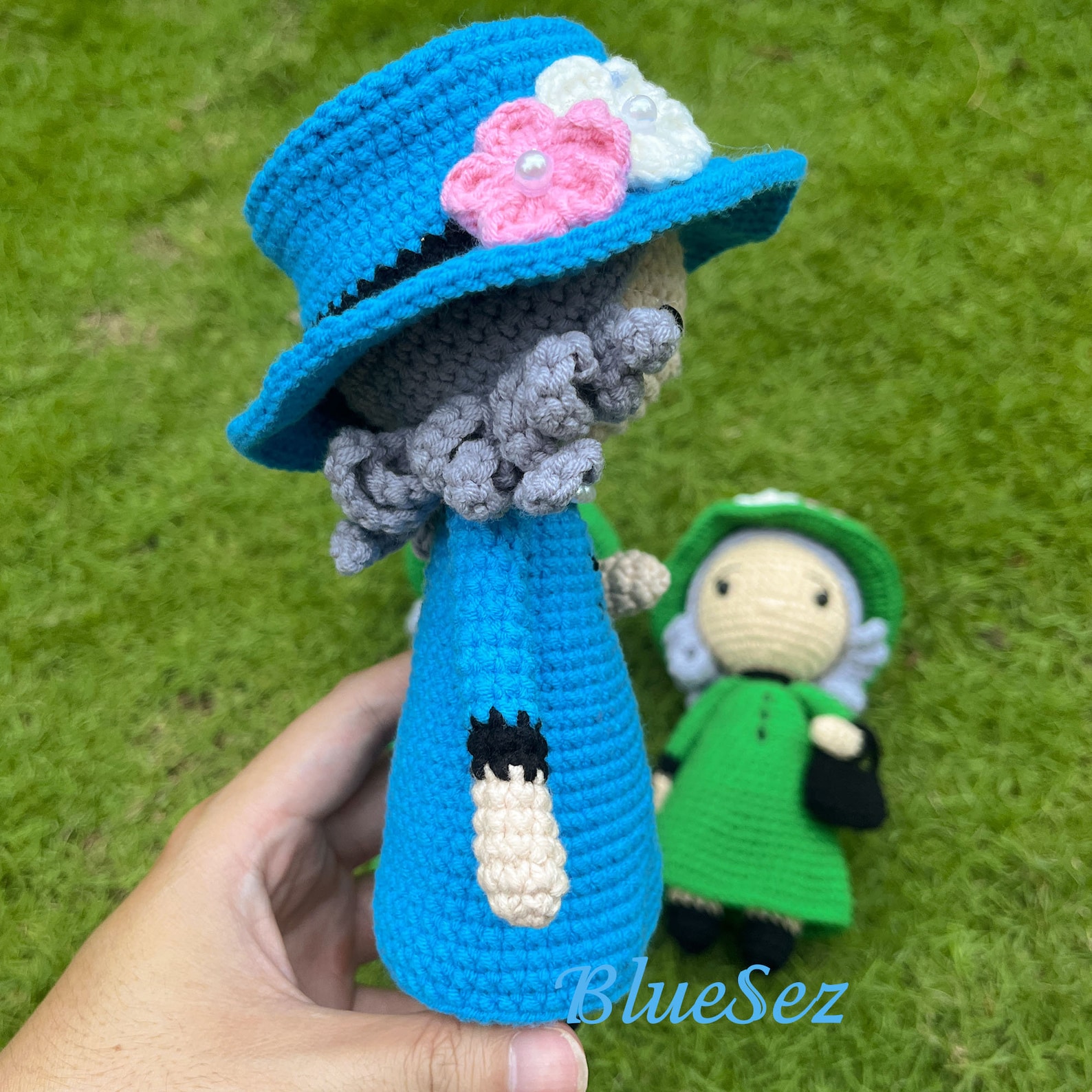 The Queen Crochet Queen Elizabeth Crochet Doll Amigurumi Etsy