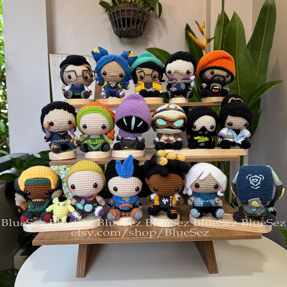 Valorant かぎ針編み人形、Valorant キャラクター人形、Valorant