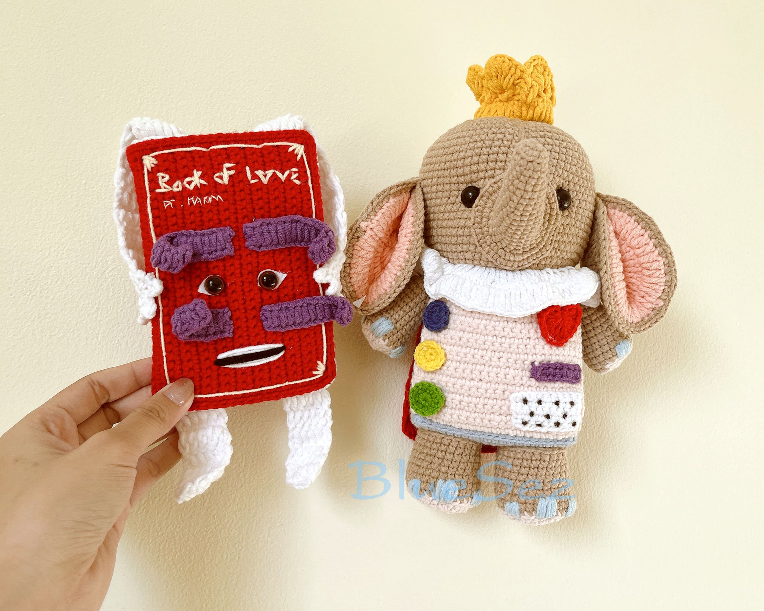 Dr Hakim - Cutie the Elephant Crochet, It Takes Two Crochet, Cutie